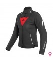 Chaqueta Dainese Laguna Seca 3 Lady D-Dry Black/Lava-Red/White