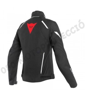 Chaqueta Dainese Laguna Seca 3 Lady D-Dry Black/Lava-Red/White