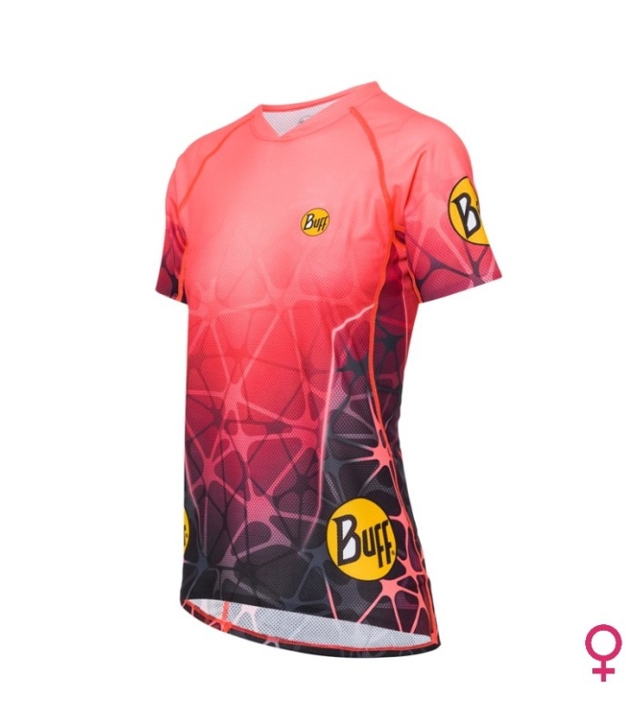 Camiseta Trail Running Buff® Team Nyla Lady Coral