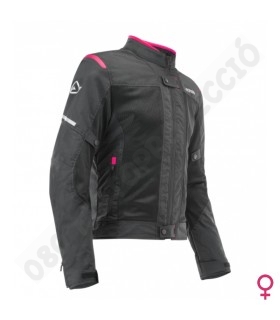 Chaqueta Acerbis Ramsey CE Vented 2.0 Lady Black Pink