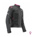 Chaqueta Acerbis Ramsey CE Vented 2.0 Lady Black Pink