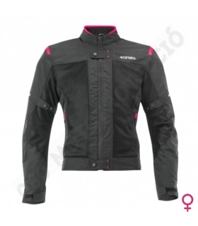 Chaqueta Acerbis Ramsey CE Vented 2.0 Lady Black Pink