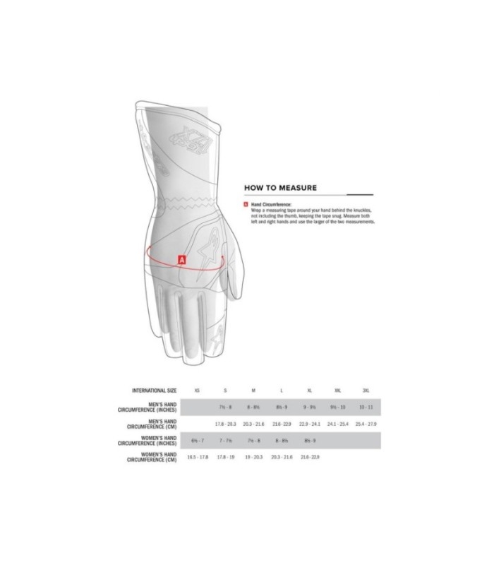 Guantes Alpinestars Stella S Max Drystar Black/White