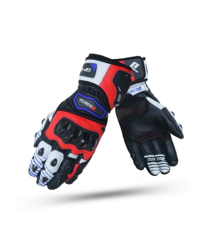 Guantes Degend GP-2 Multi Black/Red/White/Blue