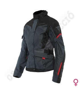 Chaqueta Dainese Tempest 3 D-Dry® Lady Ebony/Black/Lava-Red