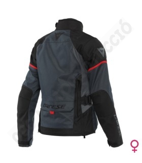 Chaqueta Dainese Tempest 3 D-Dry® Lady Ebony/Black/Lava-Red