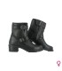 Botas Overlap Biker Lady Black