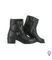 Botas Overlap Biker Lady Black
