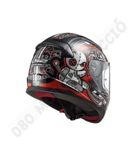 Casco Infantil FF353J Rapid Mini Voodoo Black Red