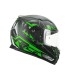 Casco CGM 307G Valencia Jerez Negro/Verde Mate
