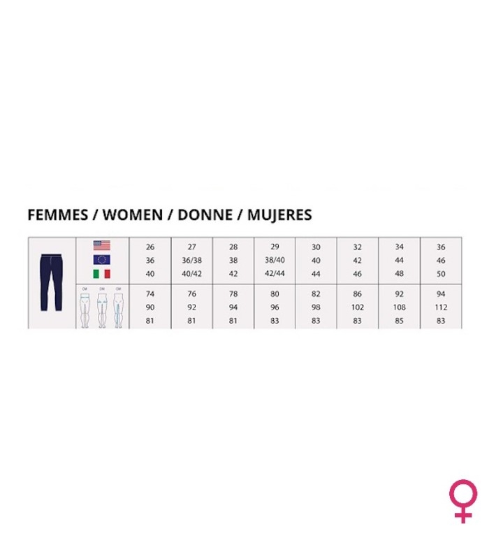 Pantalón tejano Overlap City Lady Smalt