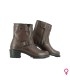 Botas Overlap Biker Lady Brown