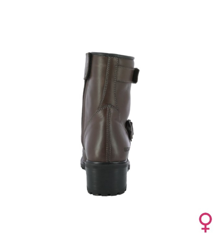 Botas Overlap Biker Lady Brown