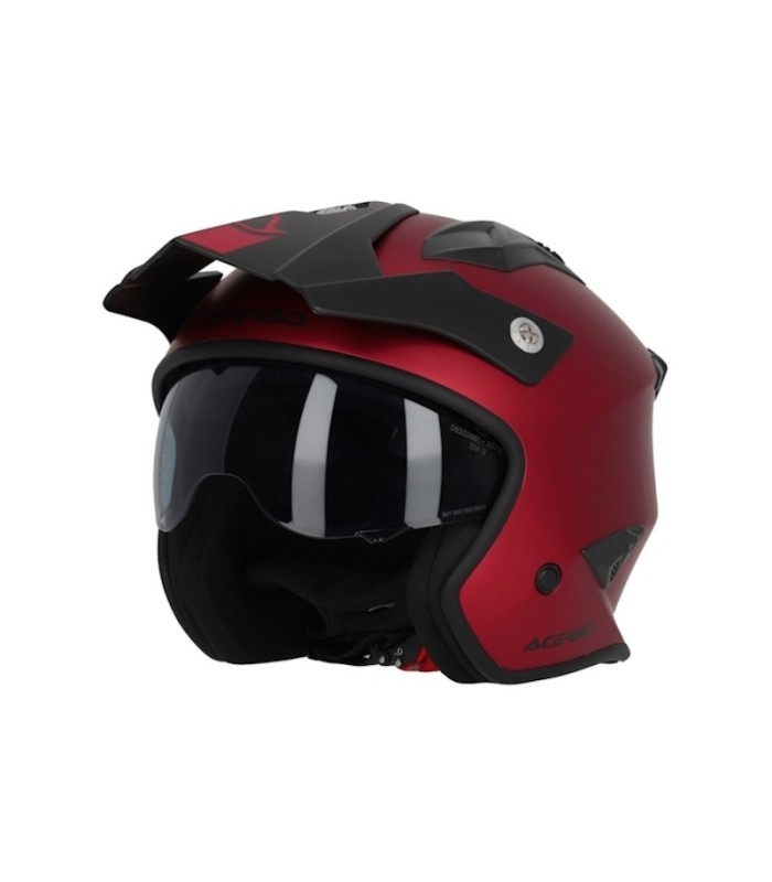 Casco Acerbis Aria 22.06 Metallic Red