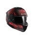 Casco LS2 FF808 Stream II Jungle Matt Black Pink Blue
