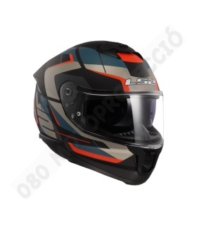 Casco LS2 FF808 Stream II Road Matt Black Blue