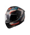 Casco LS2 FF808 Stream II Road Matt Black Blue
