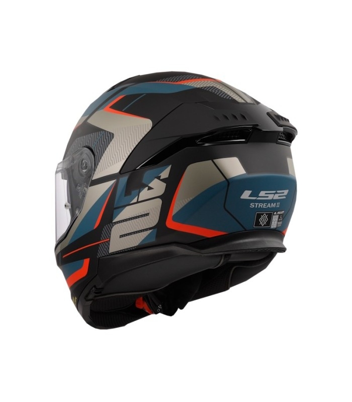 Casco LS2 FF808 Stream II Road Matt Black Blue