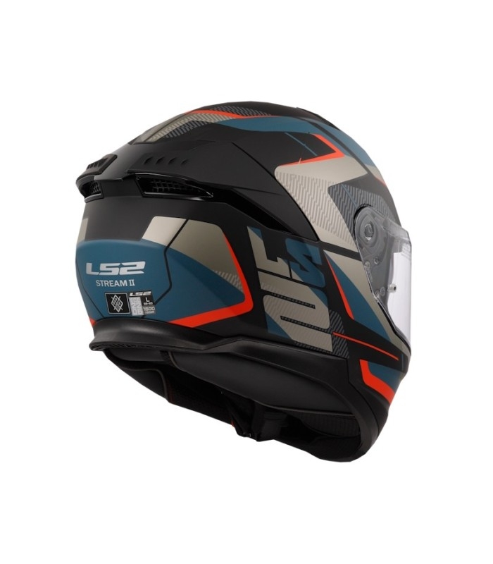 Casco LS2 FF808 Stream II Road Matt Black Blue