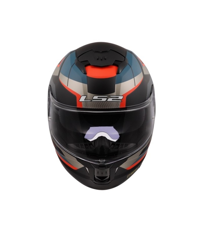 Casco LS2 FF808 Stream II Road Matt Black Blue