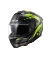 Casco LS2 FF808 Stream II Fury Gloss Black Hi-Vis Yellow