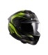 Casco LS2 FF808 Stream II Fury Gloss Black Hi-Vis Yellow