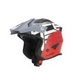 Casco Acerbis Aria 22.06 Sport Grey/Red