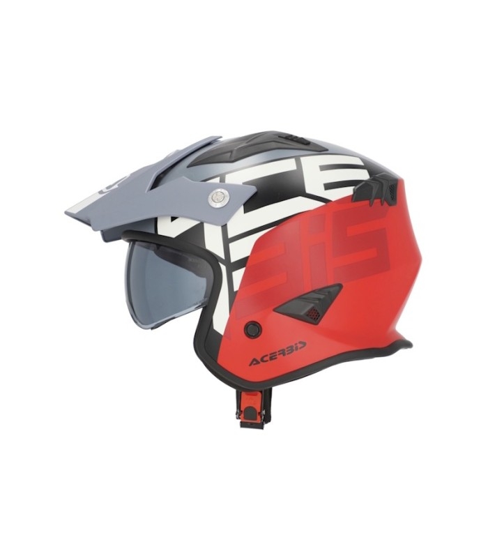 Casco Acerbis Aria 22.06 Sport Grey/Red