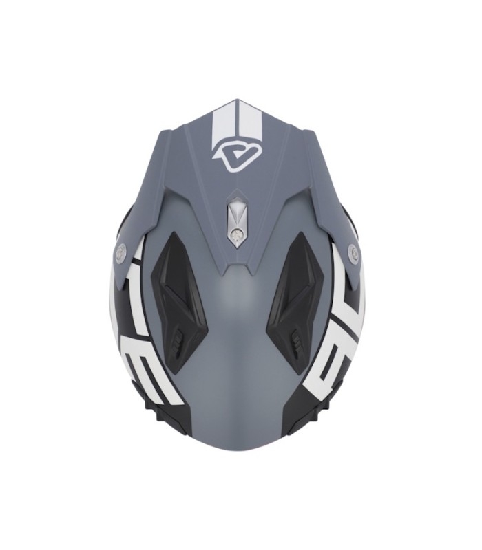 Casco Acerbis Aria 22.06 Sport Grey/Red