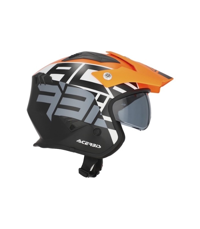 Casco Acerbis Aria 22.06 Sport Orange Fluo/Black