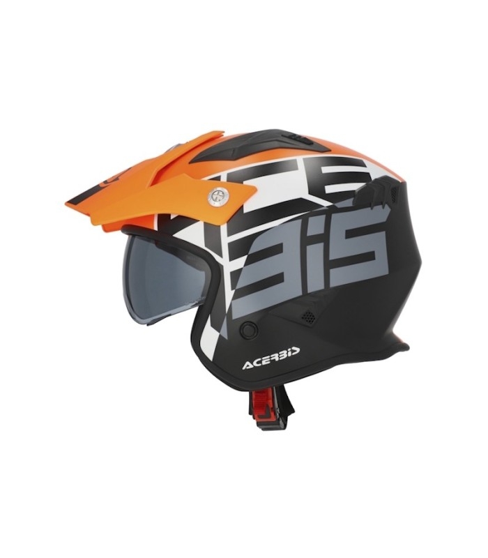 Casco Acerbis Aria 22.06 Sport Orange Fluo/Black
