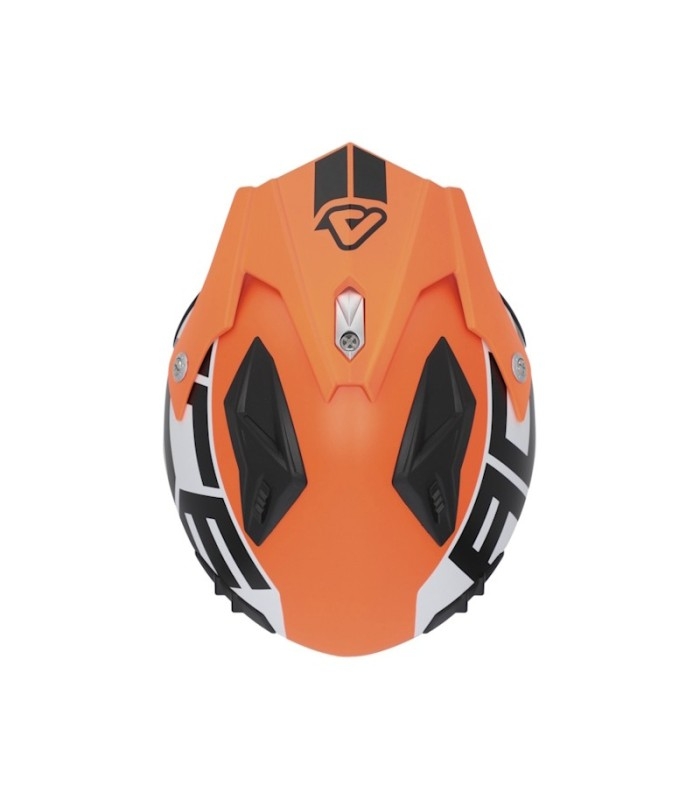 Casco Acerbis Aria 22.06 Sport Orange Fluo/Black
