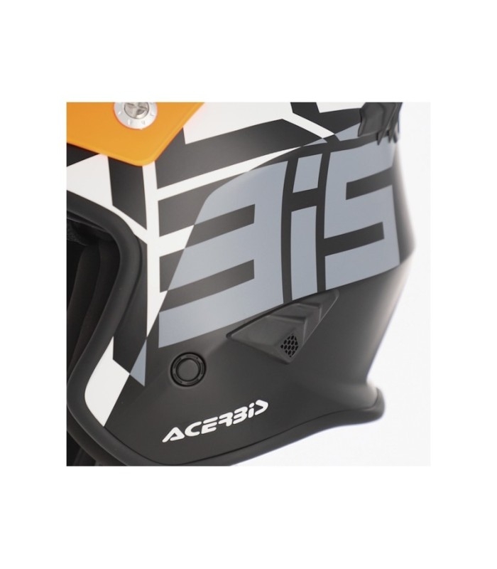Casco Acerbis Aria 22.06 Sport Orange Fluo/Black