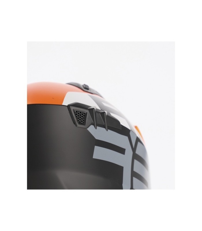 Casco Acerbis Aria 22.06 Sport Orange Fluo/Black
