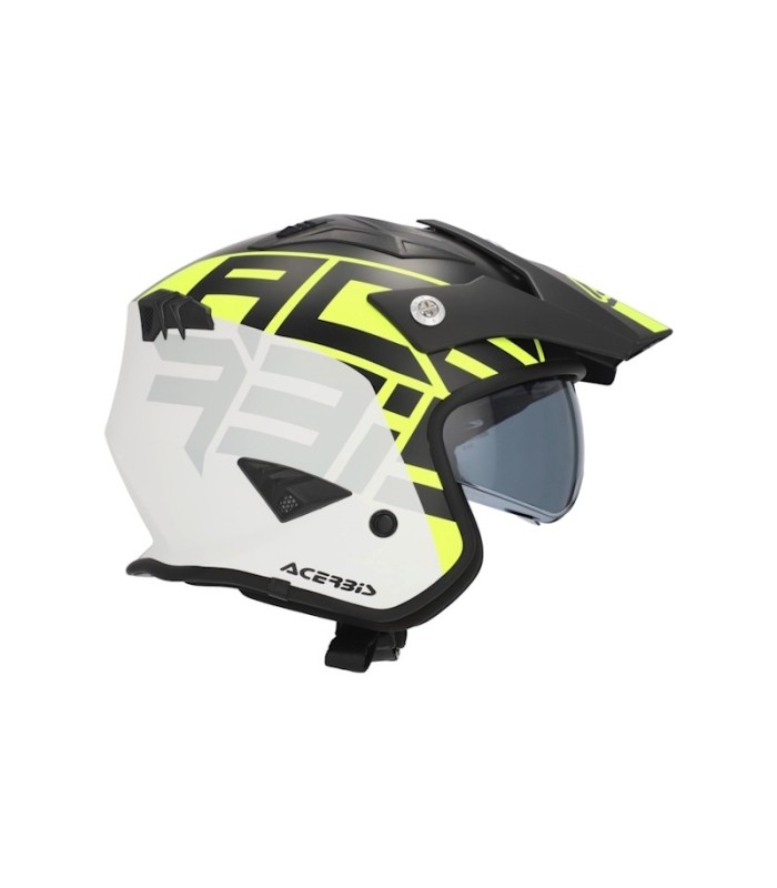 Casco Acerbis Aria 22.06 Sport Black/Fluo Yellow