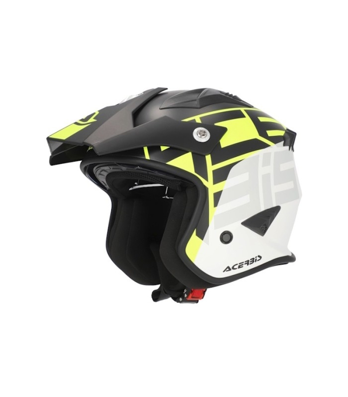 Casco Acerbis Aria 22.06 Sport Black/Fluo Yellow