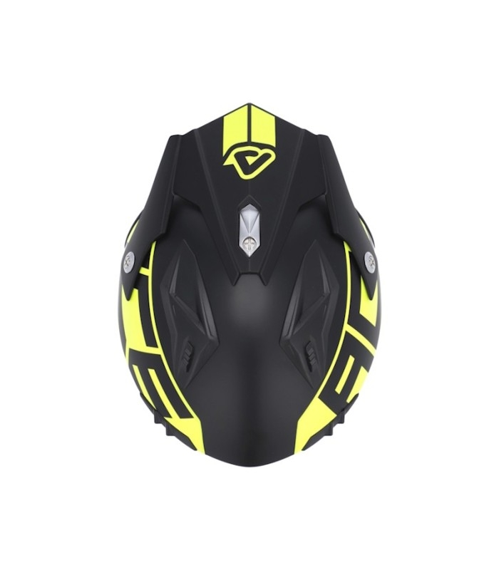 Casco Acerbis Aria 22.06 Sport Black/Fluo Yellow