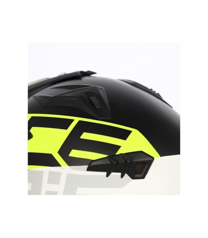 Casco Acerbis Aria 22.06 Sport Black/Fluo Yellow