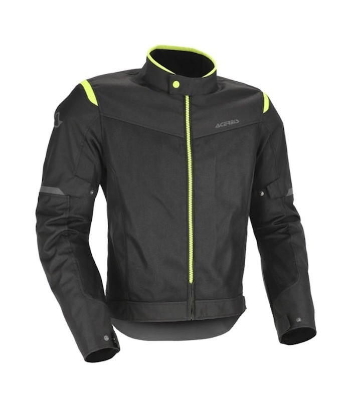 Chaqueta Acerbis Ramsey Vented 2.0 Black/Yellow