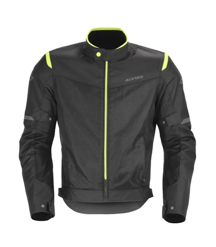 Chaqueta Acerbis Ramsey Vented 2.0 Black/Yellow