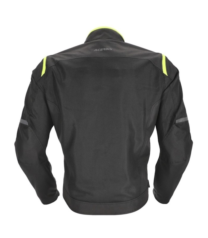 Chaqueta Acerbis Ramsey Vented 2.0 Black/Yellow