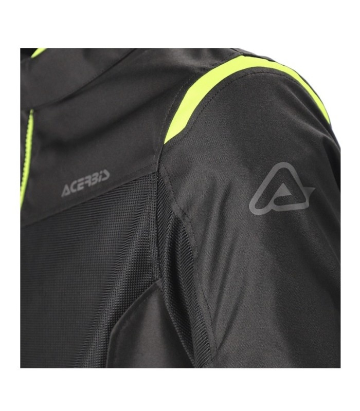 Chaqueta Acerbis Ramsey Vented 2.0 Black/Yellow