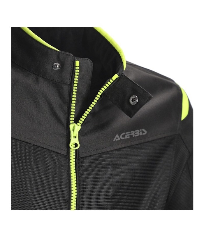 Chaqueta Acerbis Ramsey Vented 2.0 Black/Yellow