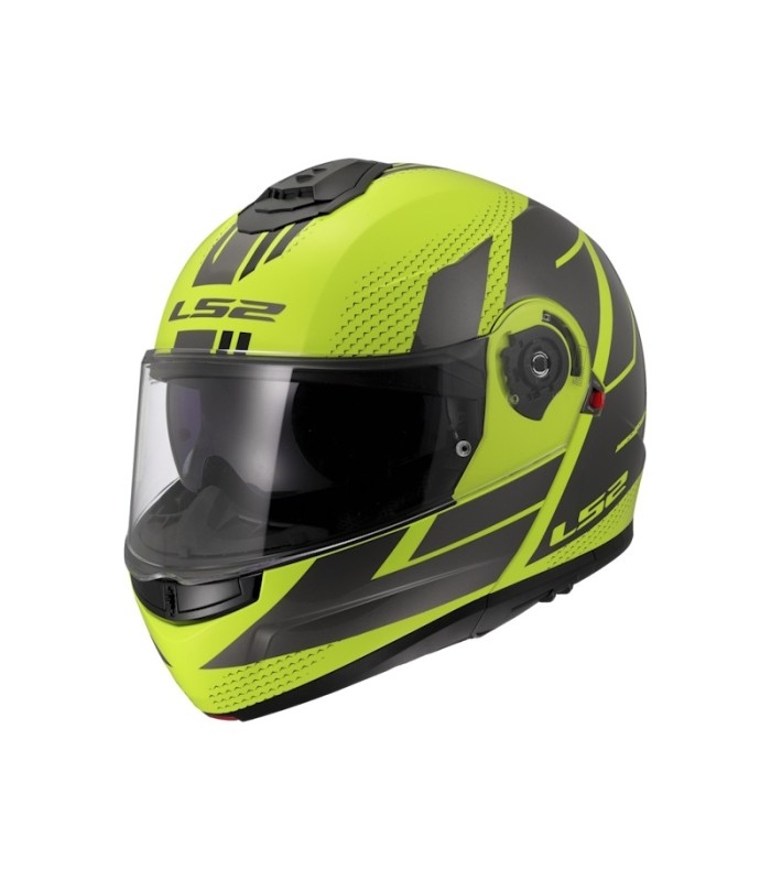 Casco LS2 FF908 Strobe II Code Gloss H-V Yellow Grey