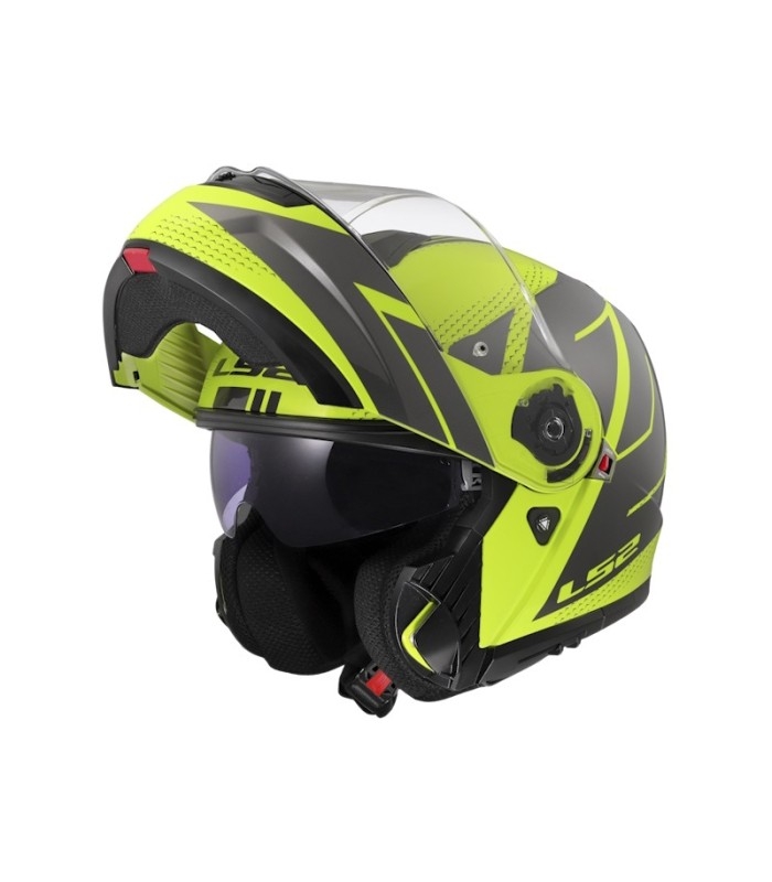 Casco LS2 FF908 Strobe II Code Gloss H-V Yellow Grey