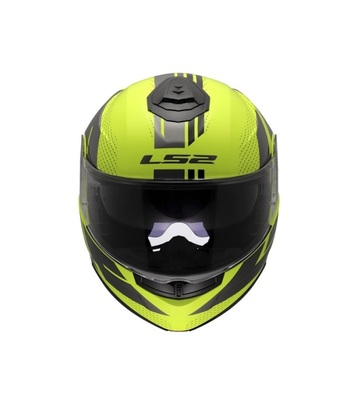Casco LS2 FF908 Strobe II Code Gloss H-V Yellow Grey