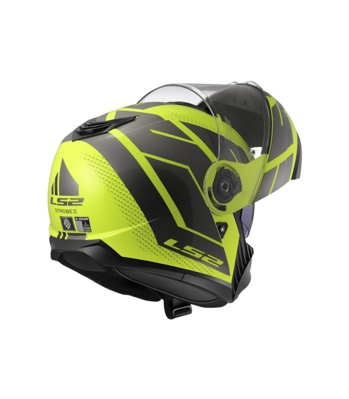 Casco LS2 FF908 Strobe II Code Gloss H-V Yellow Grey