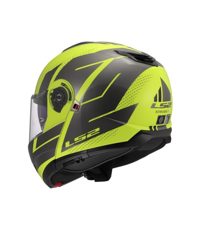 Casco LS2 FF908 Strobe II Code Gloss H-V Yellow Grey