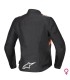 Chaqueta Alpinestars Stella T-SPS v2 Waterproof Black White Red Fluo