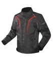 Chaqueta LS2 Sepang Man Black Grey Red